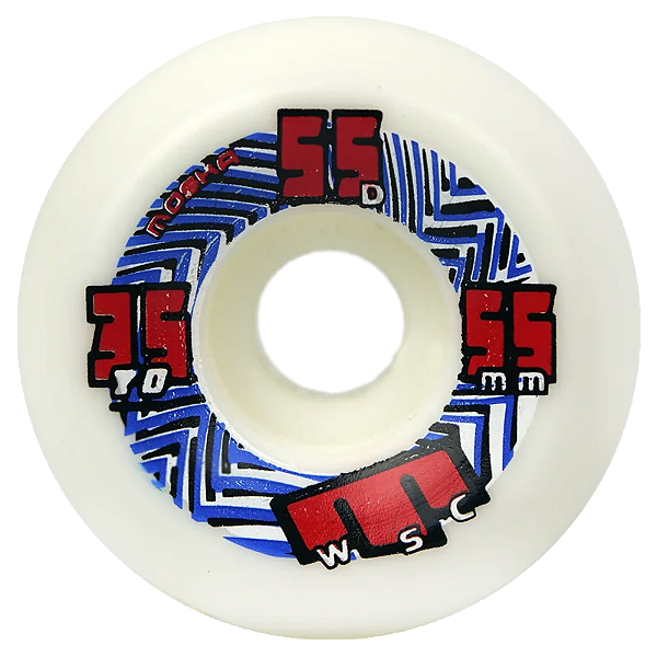 Roda Moska Skate Wide Side Cut 55mm R01076