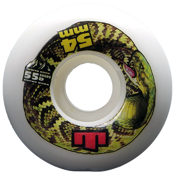 Roda Moska Skate White Rock 54mm Salve o Planeta R01079