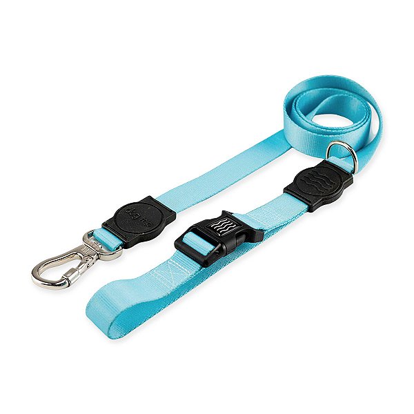 Guia Hold On Classic Aquamarine Dog Trip Brasil