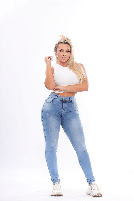 CALÇA FEMININA SKINNY CÓSCURVE CLARA VERTERE JEANS - VTR 0182A