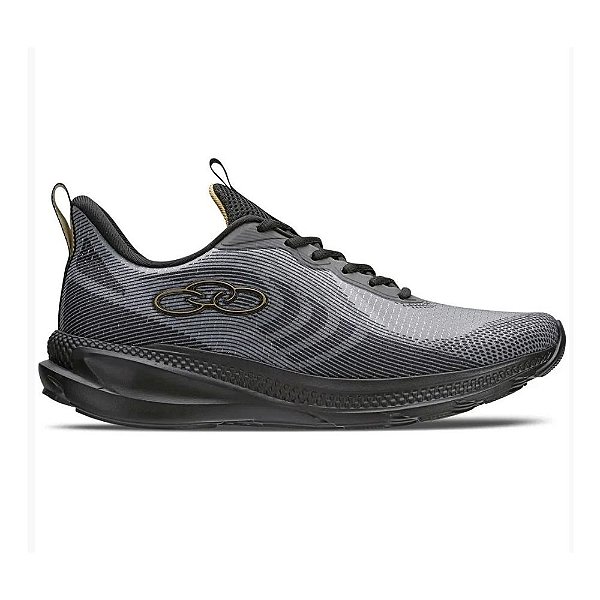 Tênis Olympikus Urano Preto/Cinza Masculino