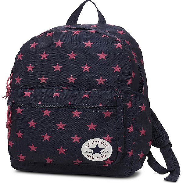 Mochila Converse Patterned Go 2 Azul Rosa Unisex Tontri Calcados