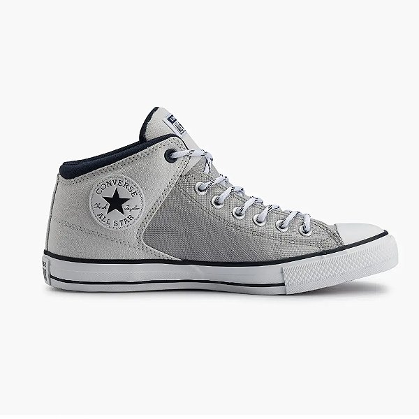 Tênis Converse All Star All Star High Street Art Cinza/Branco