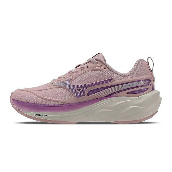 Tênis Mizuno Space 5 Junior Rosa Infantil