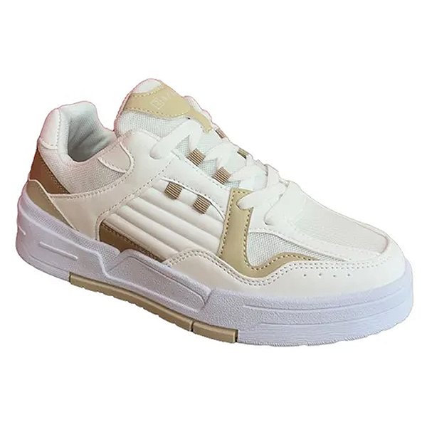 Tênis Ramarim Cabedal Amesterda Off White Feminino