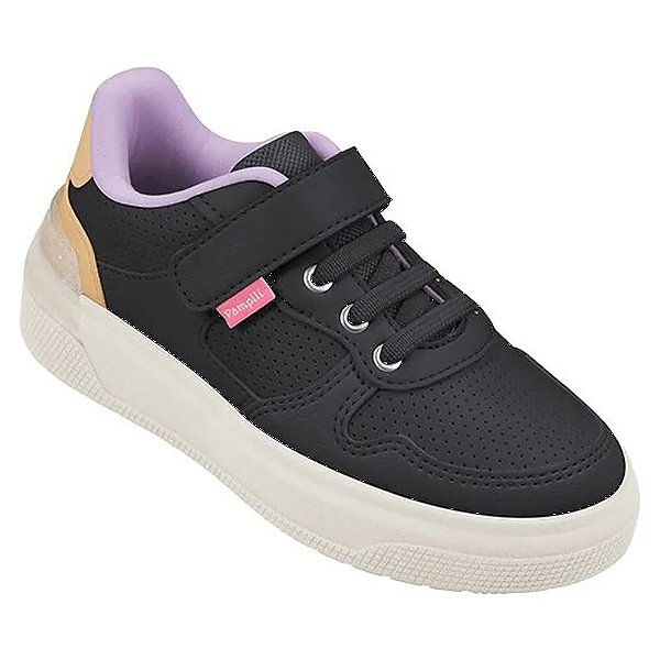 Tênis Pampili XP24 Preto/Branco Infantil