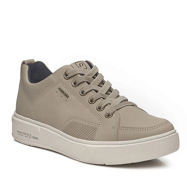 Sapatênis Pegada Jeans Areia Caqui Masculino