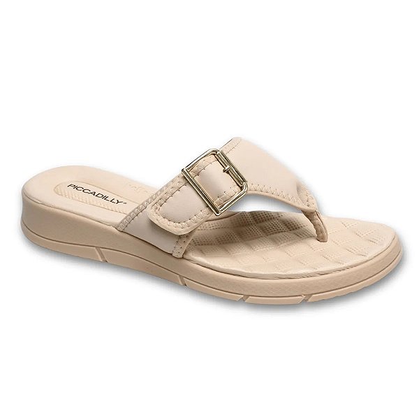 Chinelo Piccadilly Napa Stretch Soft Rosa Feminino