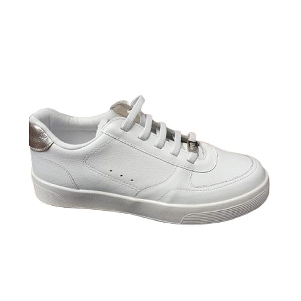 Tênis Marina Mello Couro Sofft Branco Feminino
