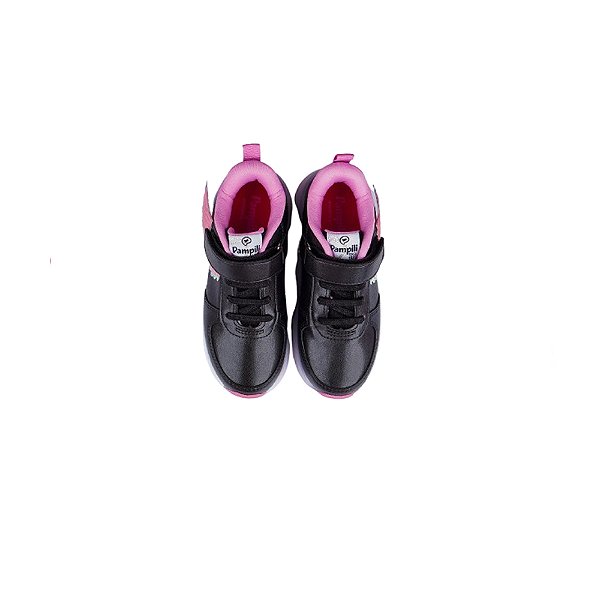 Tênis Pampili Fly De Rodinha Preto Infantil
