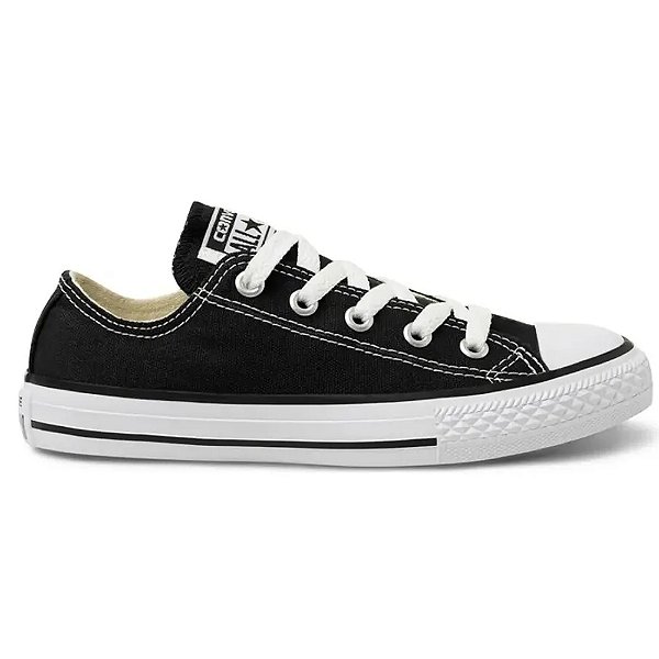 Tênis Converse All Star Preto/Cru/Preto Infantil