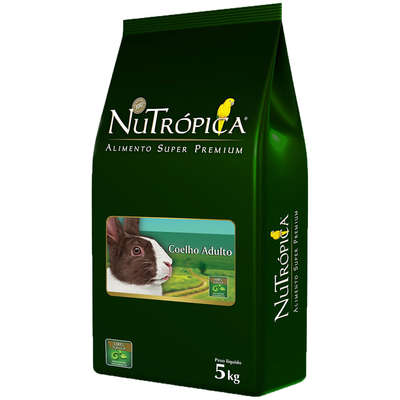 Ração NuTrópica para coelhos com BRINDE