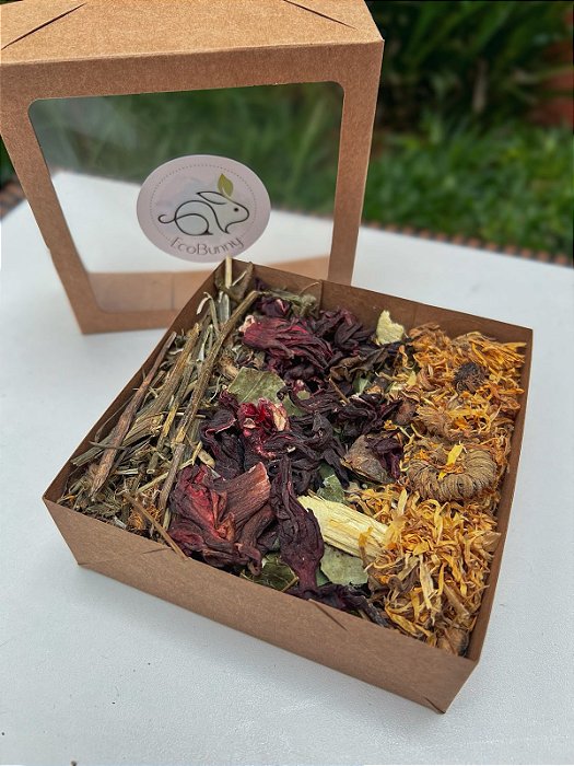 Mix de Flores e Ervas.