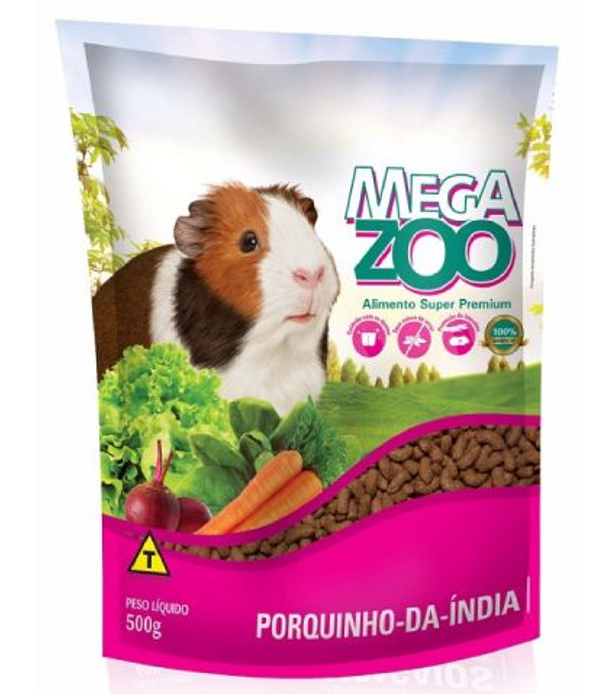 Ração MegaZoo Porquinho da India