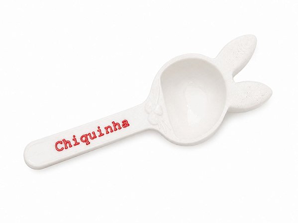 Colher dosadora de ração Personalizada com nome