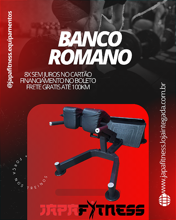 Banco romano extensor lombar