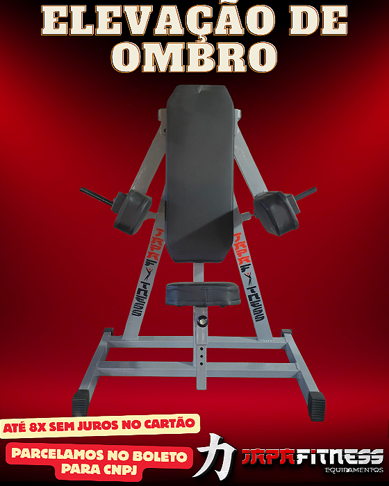 Elevação Lateral de ombro Linha Bodybuilder