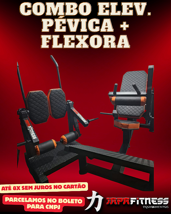 Combo flexora articulada + Elevação Pélvica