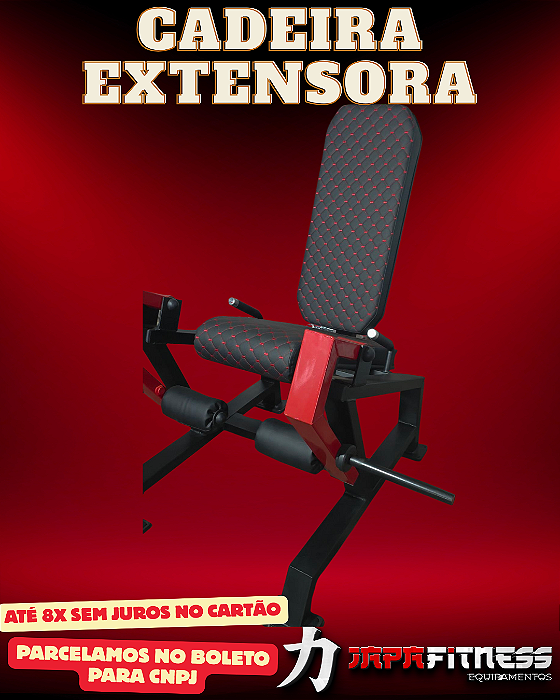 Cadeira extensora unilateral