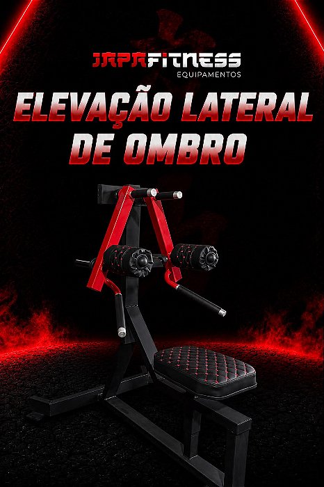 Elevação Lateral de ombro Pegada Dupla