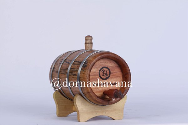 Barril 5 litros carvalho europeu reciclado