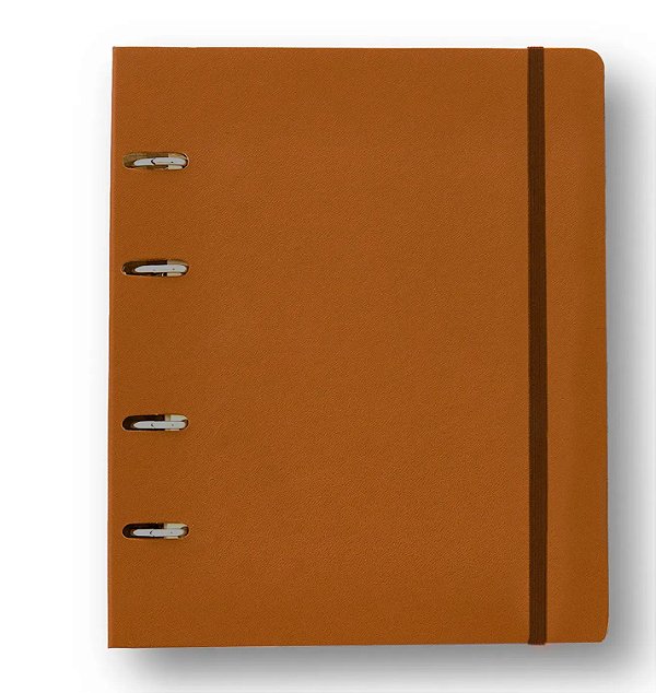 Caderno Argolado A4 Caramelo