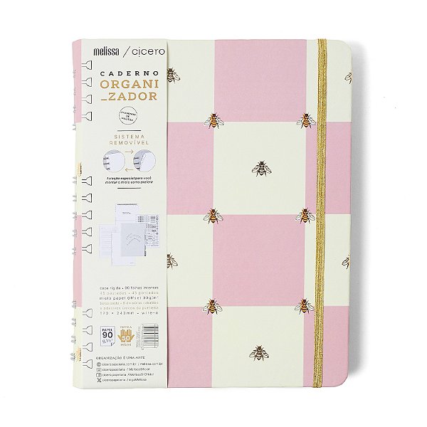 Caderno Organizador A4| Melissa