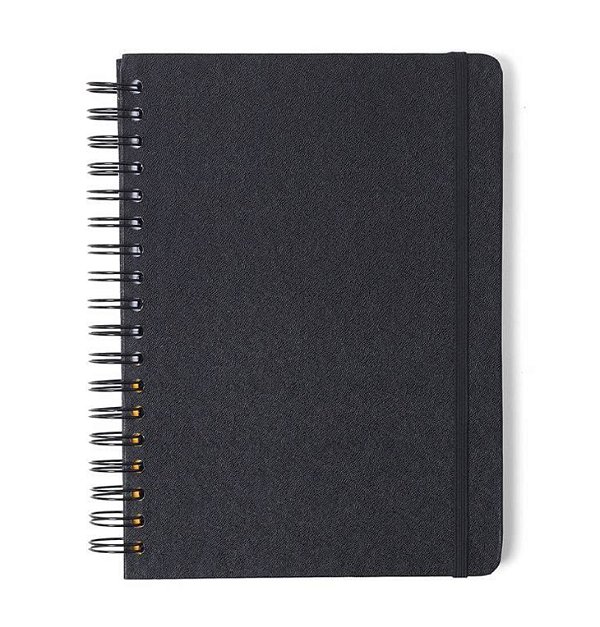 Caderno Colegial 10 matérias preto / Cicero