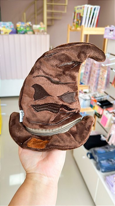 Estojo de pelúcia Chapéu Seletor Harry Potter