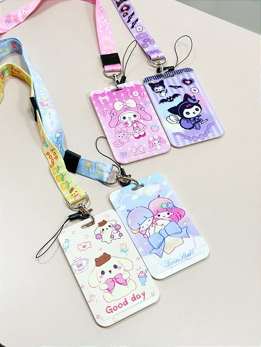 Porta Cartão | Personagens kawaii