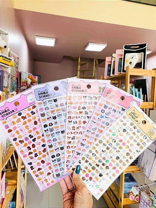 Adesivos Gatinhos /Cachorrinhos