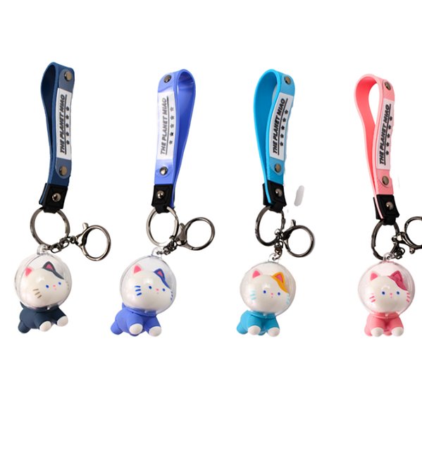 Chaveiro gatinho astronauta