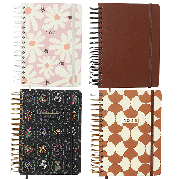 Agenda Wire-o 2026 Diária A5