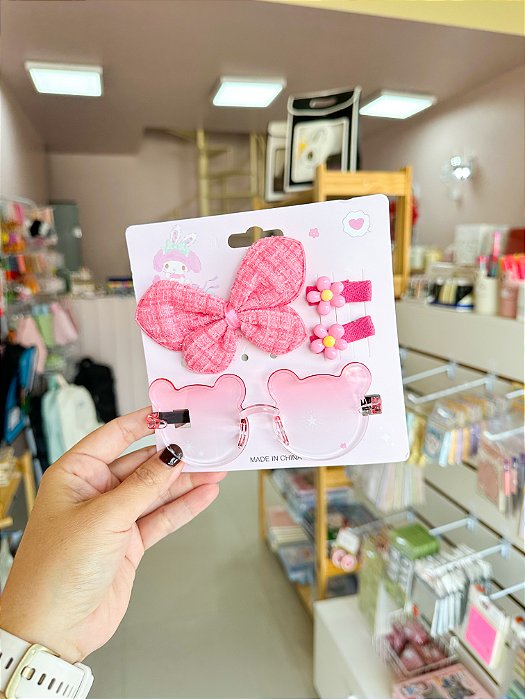 Kit Óculos com Presilhas