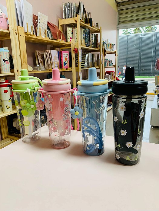 Copo acrílico com difusor 1L