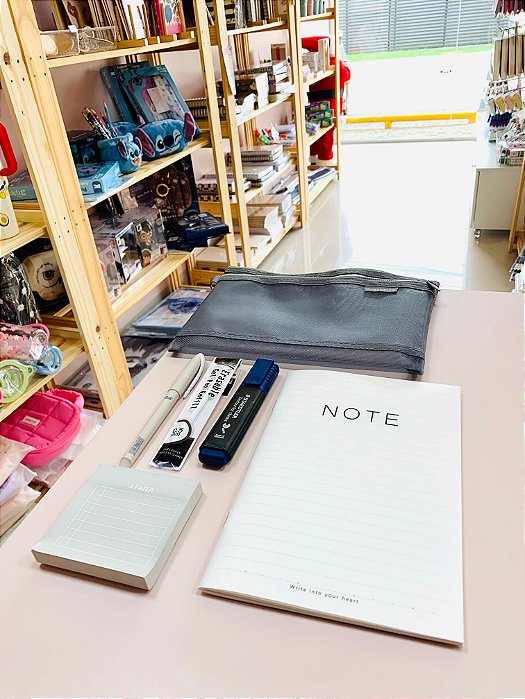 Kit Estojo Note & Go