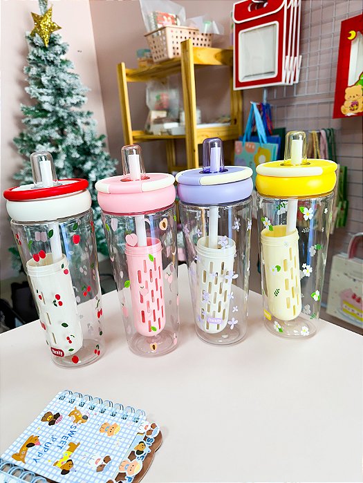 Copo acrílico 1L com Infusor