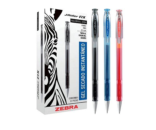 Caneta J-Roller Rx | Zebra 0.5mm