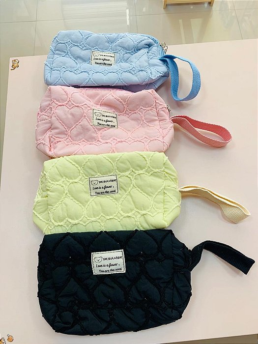 Necessaire/Estojo de Coração
