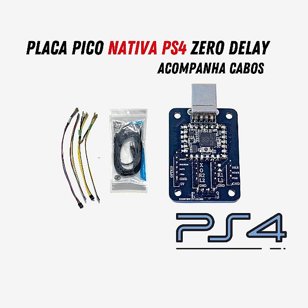 Placa Pico Zero Delay Nativo ps4/ps3/ Pc - X-input