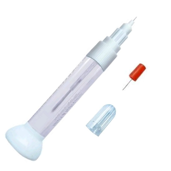 100 Caneta Base Tubo Ponta Dupla Aplicadora Esmalte Desenhos Unha Manicure