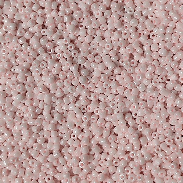 Miçangas 12/0 Kit com 40g Cor Rosa p/ Bijuterias Artesanato