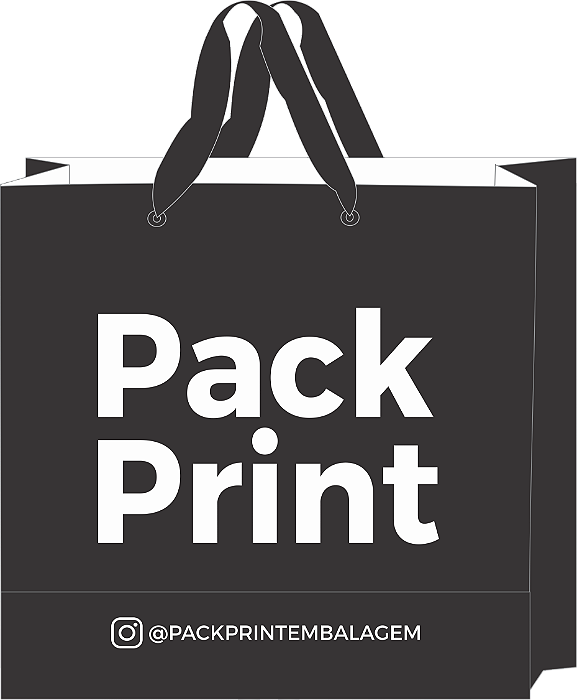 Sacola de Papel Off Set 41x12x28 (G) 180gr 500 Unidades