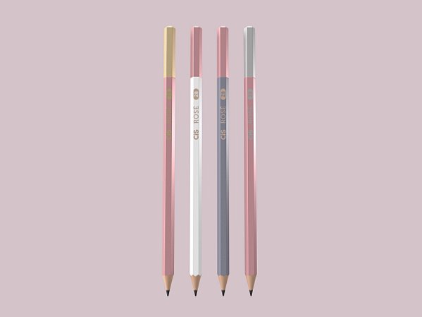 Lápis 2B - CiS - Rosé