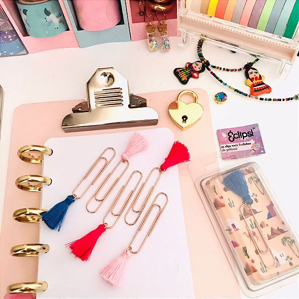Clips - Buendia - Franjinha Tassel - 4 unidades