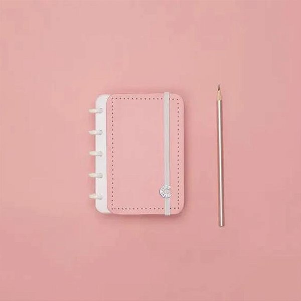 Caderno Inteligine - Caderno Inteligente - Rose Pastel