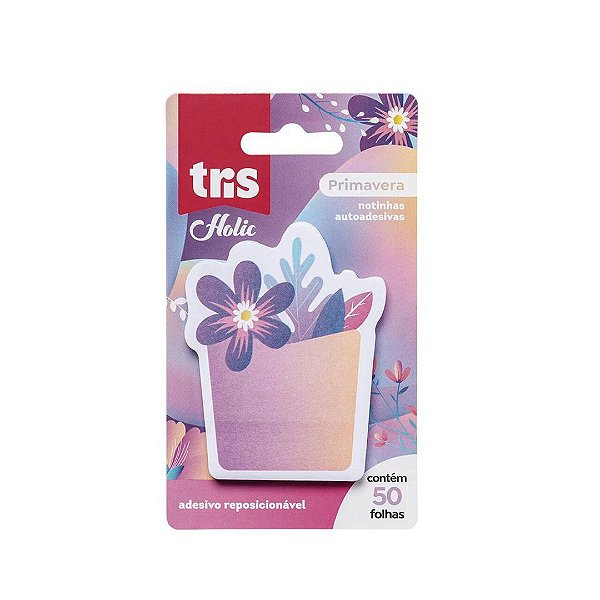 Notas Auto Adesivas - Tris - Holic Primavera 50 fls