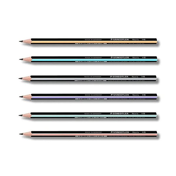 Lápis Preto Triangular - Staedtler - Noris Pastel Art. Nr. 118