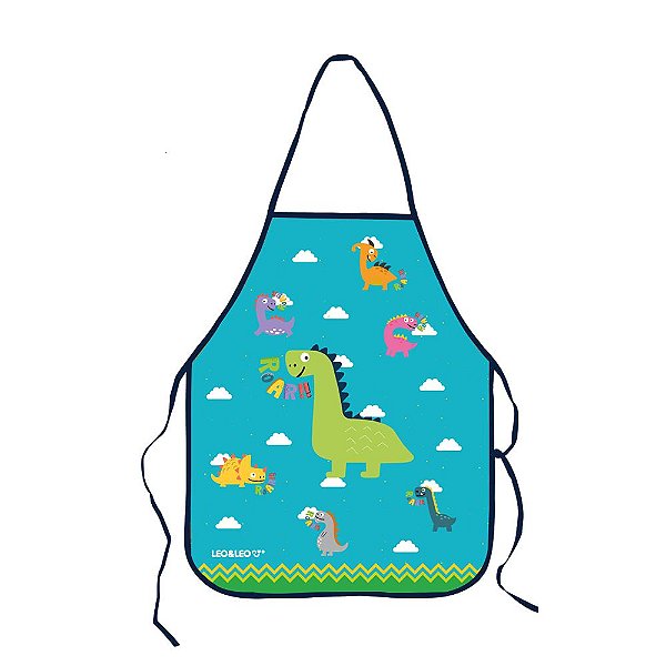Avental Infantil - Leo & Leo - Dino