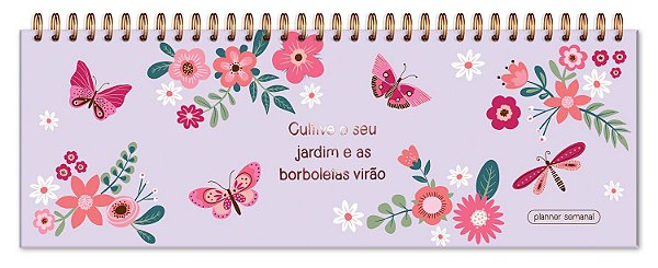 Planner Organizador Semanal - Fina Ideia - Borboletas